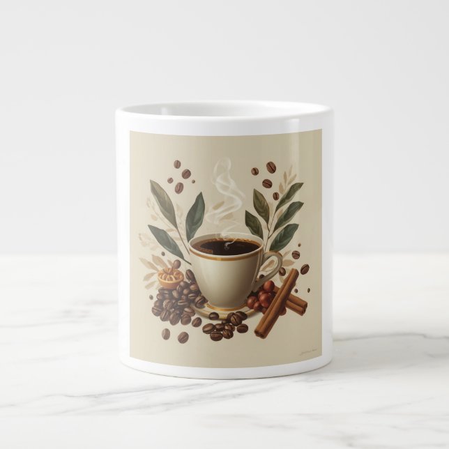 Cosy Watercolor Coffee Mug (Front)