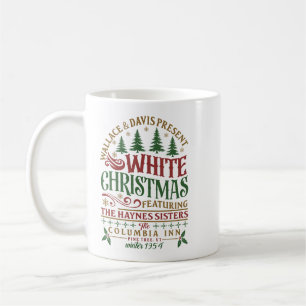 Cosy White Winter Holiday Movie – Merry Christmas Coffee Mug