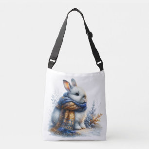 Cosy Winter Bunny Rabbit Crossbody Bag