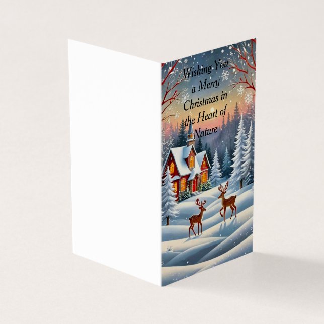 Cosy Winter Cabin (Outside)