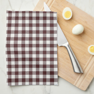 Cosy Winter Chequered Kitchen Towel