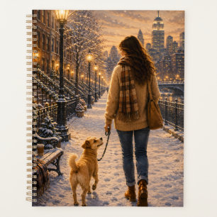 Cosy Winter Evening Walk with My Best Friend Planner