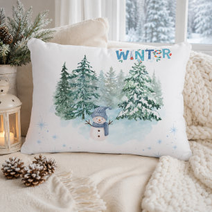 Cosy Winter Home Decor Decorative Cushion