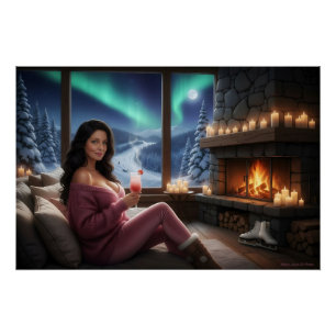 Cosy Winter Nights Poster