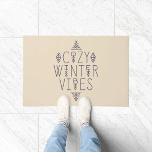 Cosy Winter Vibes Design Doormat