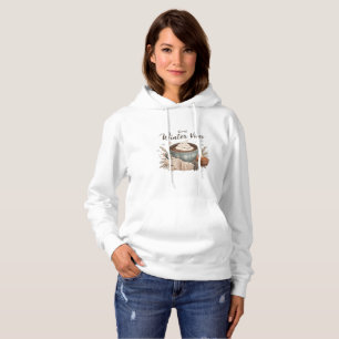 Cosy Winter Vibes – Warm & Minimalist Winter Desig Hoodie