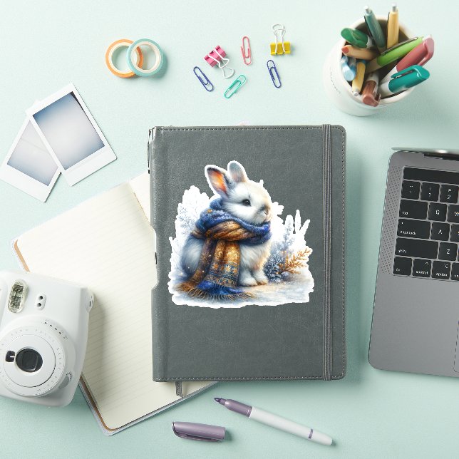 Cosy Winter Wishes To Somebunny Special Rabbit (iPad Cover)