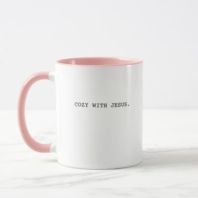 Cosy With Jesus Mug (Left)