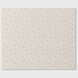 Cosy Woodland Friends Christmas Wrapping Paper