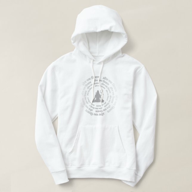 Cosy Youth Hoodie – "Om Namah Shivaya" Edition (Design Front)