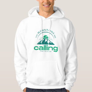 Cosy Youth Hoodie – "The Mountain is Calling" Edit