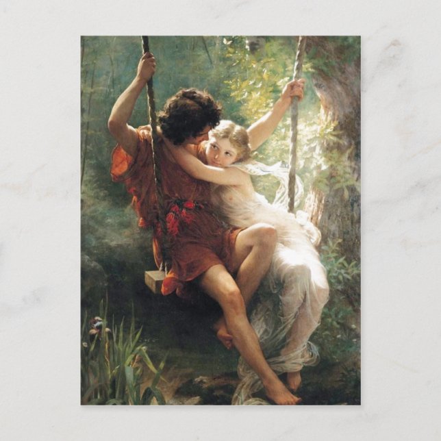 Cot, Pierre-Auguste 1837-02-17 1883-07 B?darieux,  Postcard (Front)