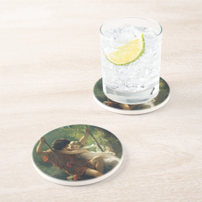 Cot’s “Primavera” art coaster (Side)