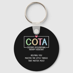 Cota Appreciation Certified Occupational Therapy I Key Ring