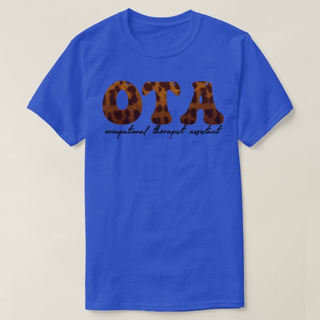 COTA Certified Occupational Therapy Assistant T-Shirt (Design Front)