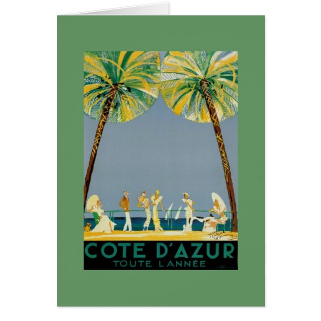 Cote D' Azur Posters - Vintage (Front)