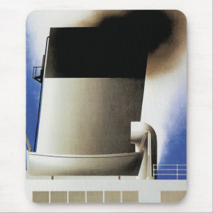 Cote D'Azur Channel Ferry Mouse Mat