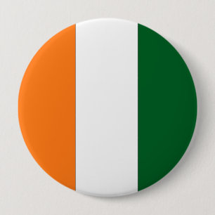 Coted Ivoire 10 Cm Round Badge