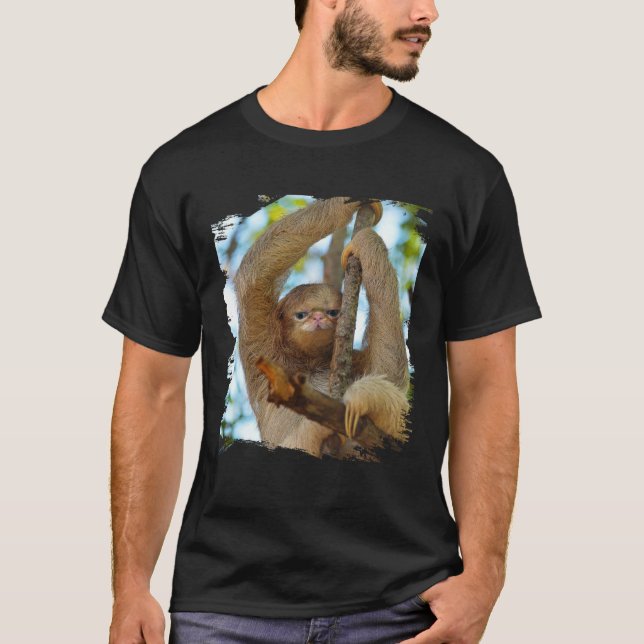 Coth Cat Sloth Hybrid T-Shirt (Front)