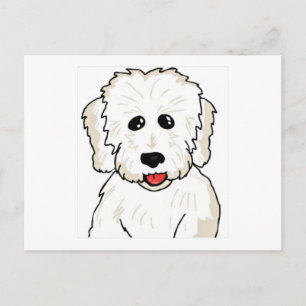 Coton de Tulear Caricature Postcard