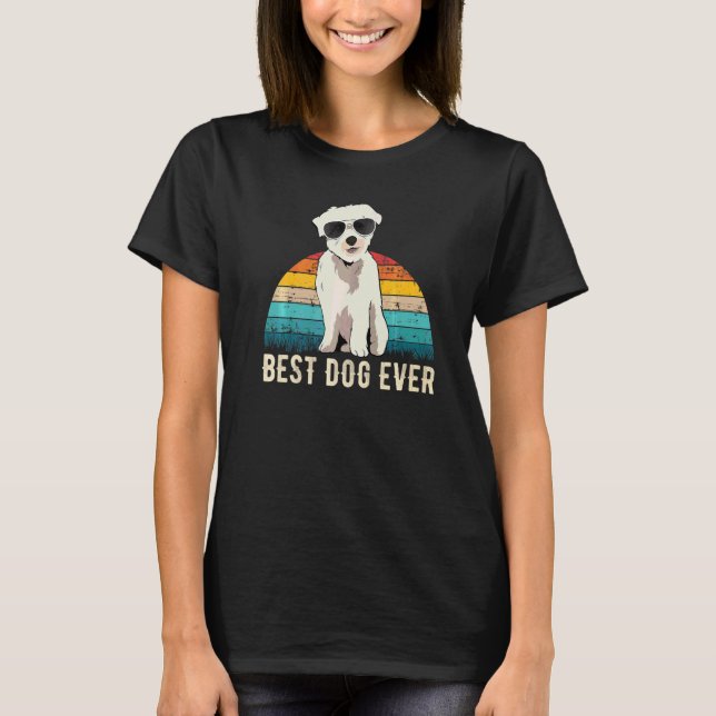 Coton De Tulear Dog Breed T-Shirt (Front)