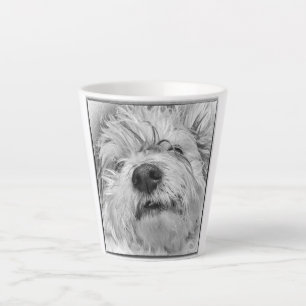 Coton de Tulear dog Latte Mug