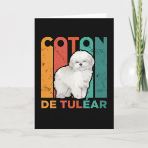 Coton de Tulear   Dog Owner Coton de Tuléar Card
