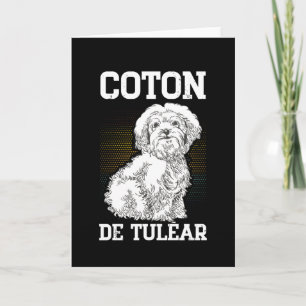 Coton de Tuléar   Dog Owner Coton de Tulears Card