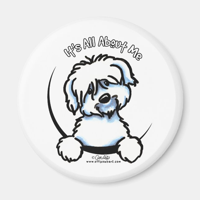 Coton de Tulear Its All About Me Magnet (Front)