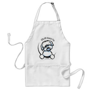 Coton de Tulear Its All About Me Standard Apron