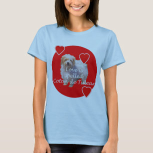COTON de Tulear Love T-Shirt