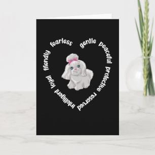 Coton de Tulear Lover Coton de Tulear Dog Owner Card