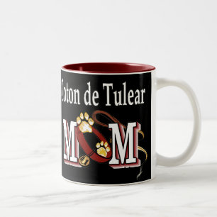 Coton de Tulear Mum Gifts Two-Tone Coffee Mug