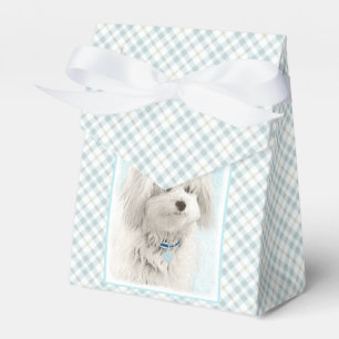 Coton de Tulear Painting - Cute Original Dog Art Favour Box