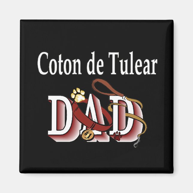 Coton de Tulear Tranz Magnet (Front)