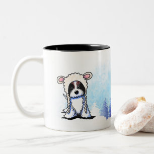 Coton de Tulear Winter Two-Tone Coffee Mug