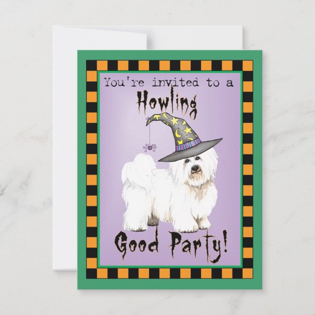Coton Witch Invitation (Front)