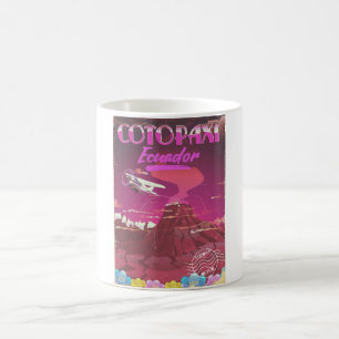 Cotopaxi ,Ecuador AIR MAIL travel poster Coffee Mug