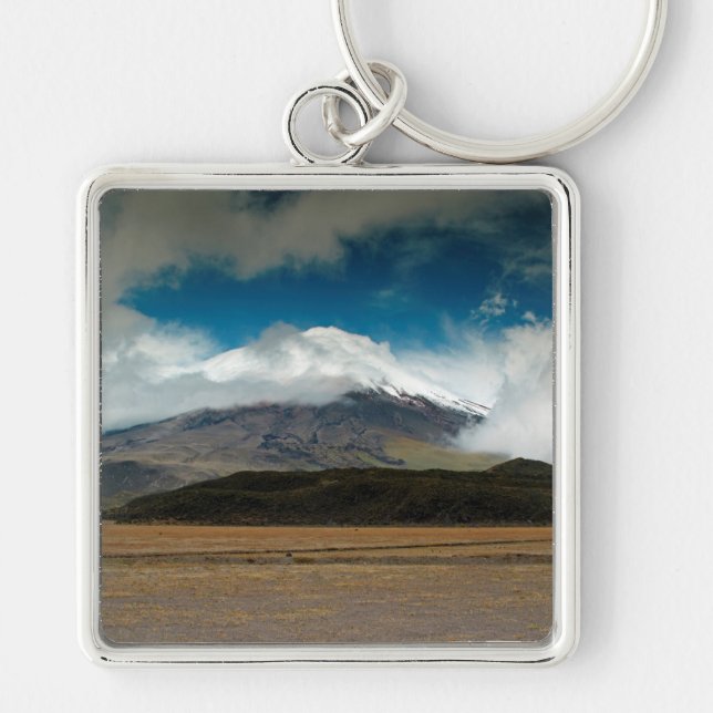 Cotopaxi, Ecuador Key Ring (Front)