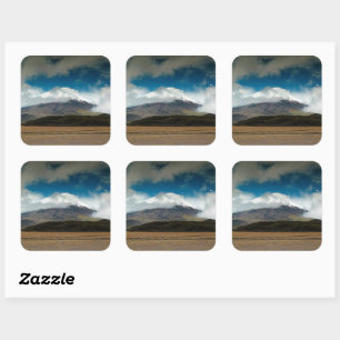 Cotopaxi, Ecuador Square Sticker