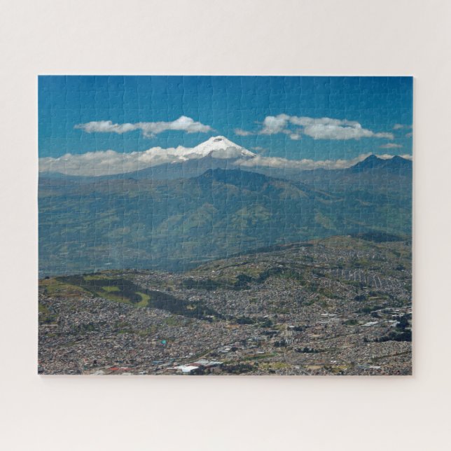 Cotopaxi & Quito 520-pc Jigsaw Puzzle (Horizontal)