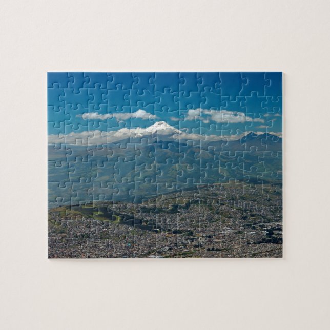 Cotopaxi & Quito Jigsaw Puzzle (Horizontal)