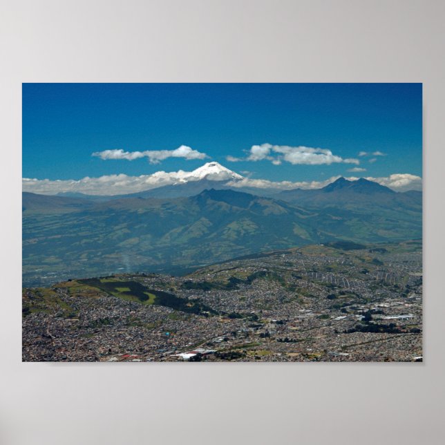 Cotopaxi & Quito Poster (Front)