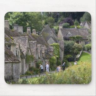 Cotswold stone cottages in the village of mouse mat