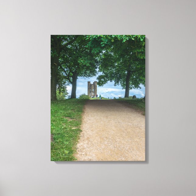 Cotswolds Broadway Tower view canvas print (Front)