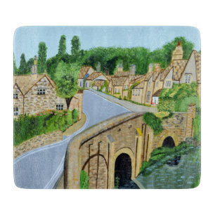 Cotswolds England cutting board