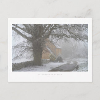 Cotswolds in Winter Postcard
