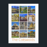 Cotswolds Postcard<br><div class="desc">Postcard with photos of the Cotswolds from New Forest Pics</div>