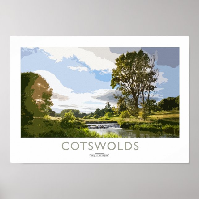 Cotswolds Railway Poster (Front)
