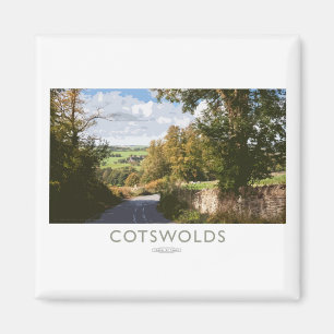 Cotswolds Railway Poster Magnet